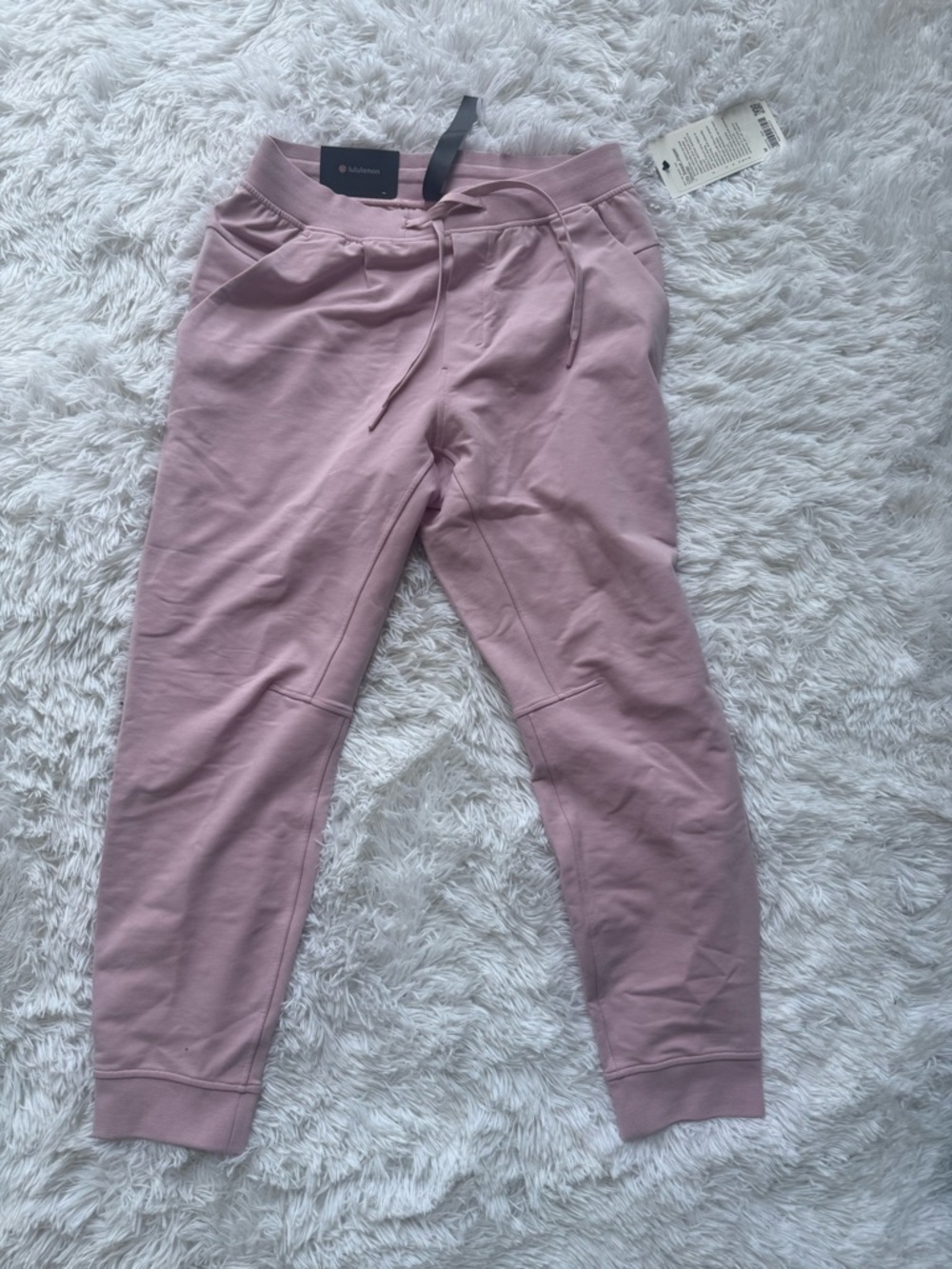 Lululemon Men Mauve Pink City Sweat Jogger *Shorter size M